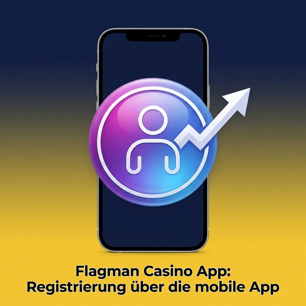 Flagman Casino App Registrierung auf dem Smartphone
